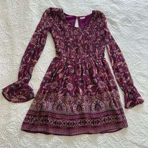 Hollister Bell Sleeve Dress (Juniors S)